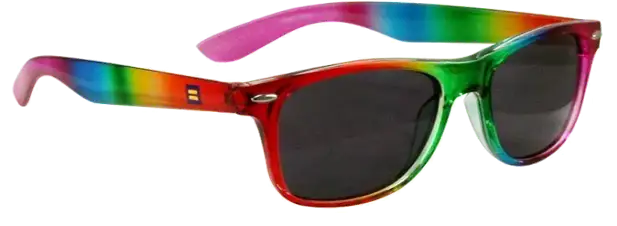 eyewear Pride shade Rainbow glasses