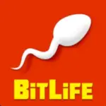 bitlife apk logo with red background