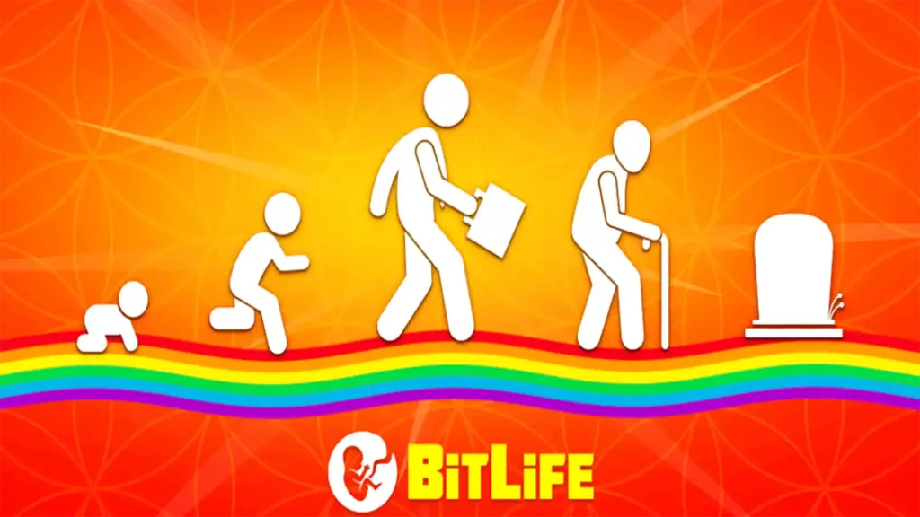 Bitlife mod apk cover picture with logo