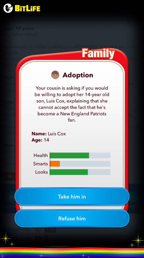 bitlife adoption