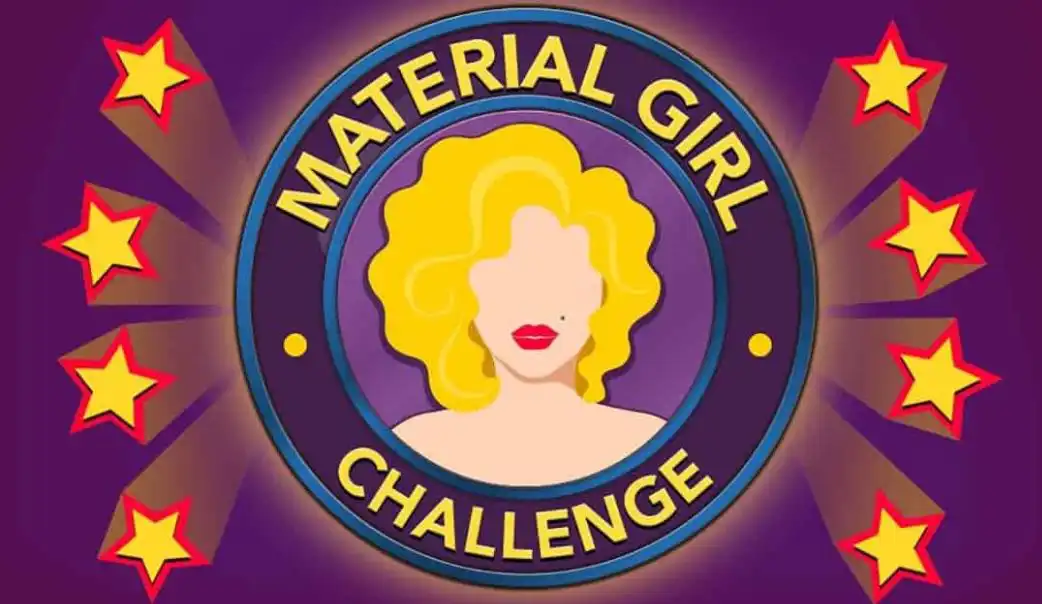 material girl challenge