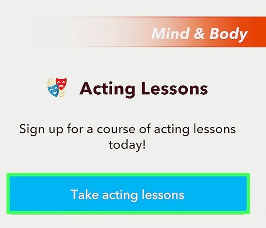 acting lessons