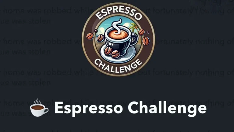 espresso challenge bitlife